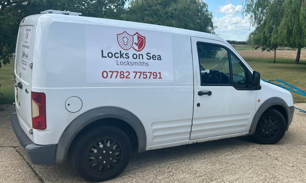 locks on sea locksmith van, locksmith services
